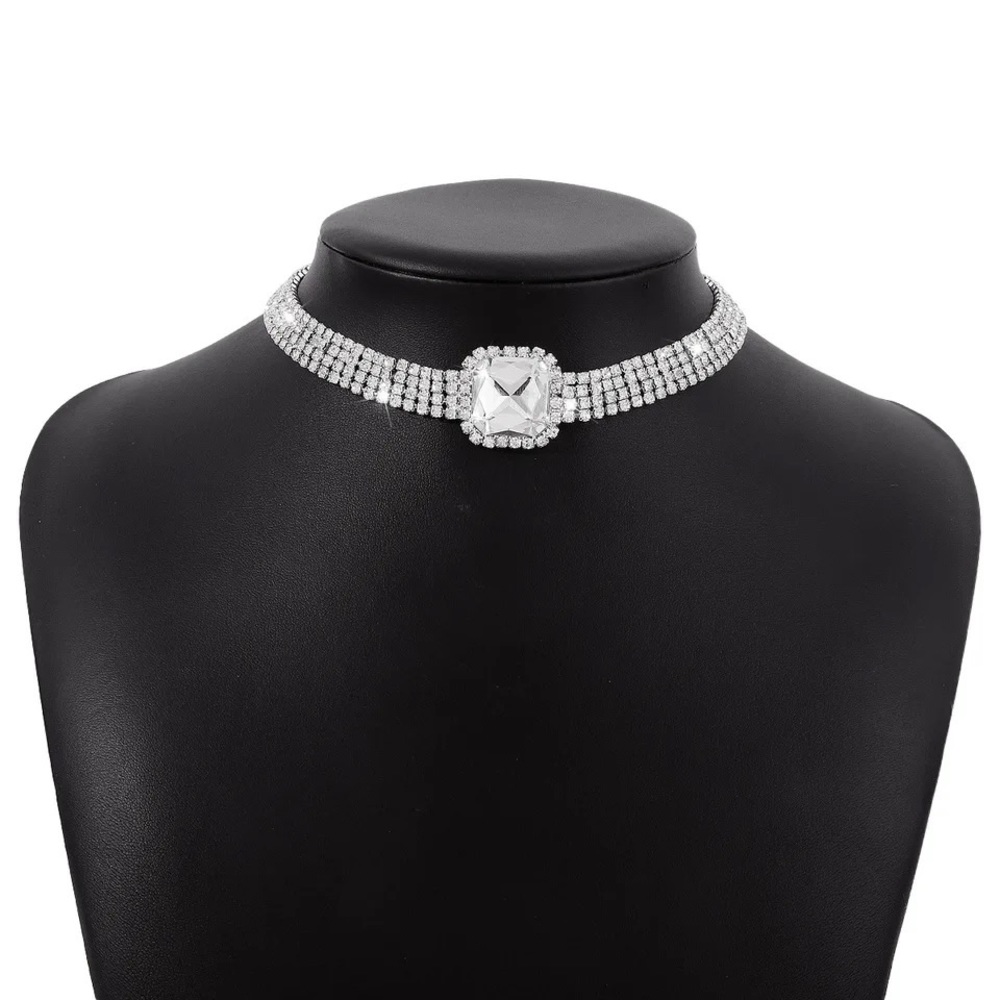 Rhistones Choker Crystal - Picture 3 of 5